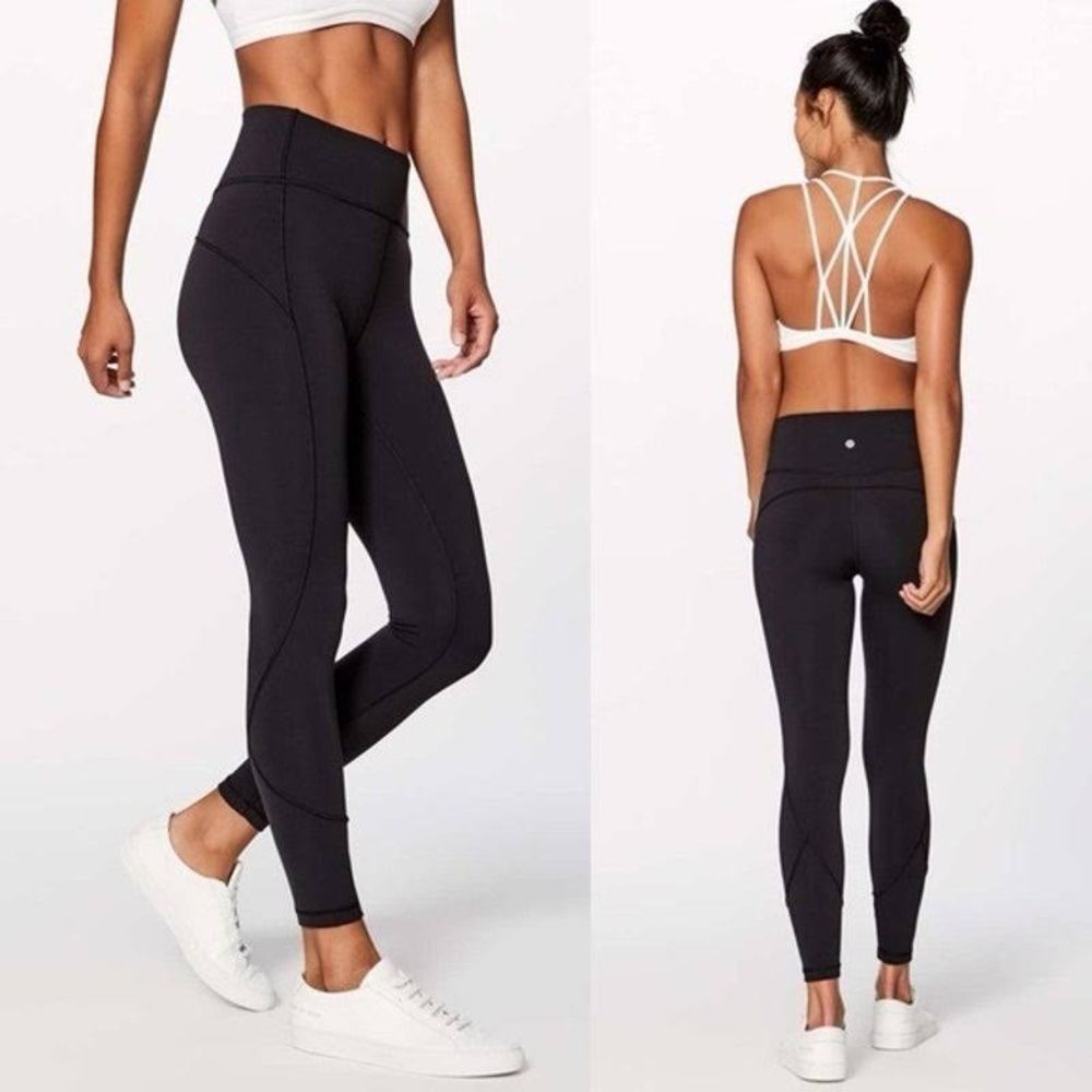 Lululemon In Movement 7/8 Tight 25” Everlux in Black Size 4